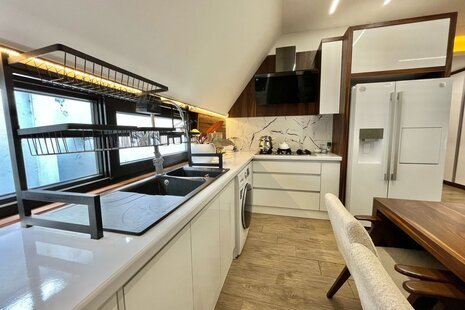 کلبه سوئیسی استخردار سه خواب هاوایی در محمودآباد