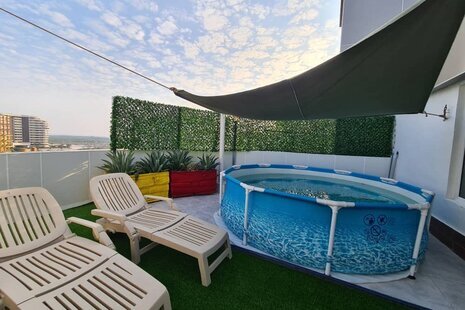 پنت هاوس دوبلکس سه خواب استخردار در کیش