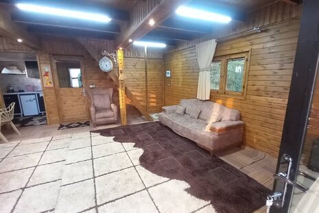 کلبه سوئیسی مبله دوبلکس تک خواب آیسام در زیرآب