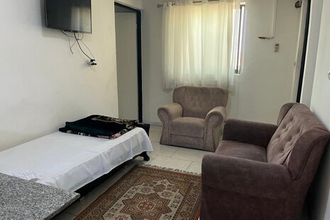 واحد مبله تک خواب (107) در هتل آپارتمان در قائمشهر
