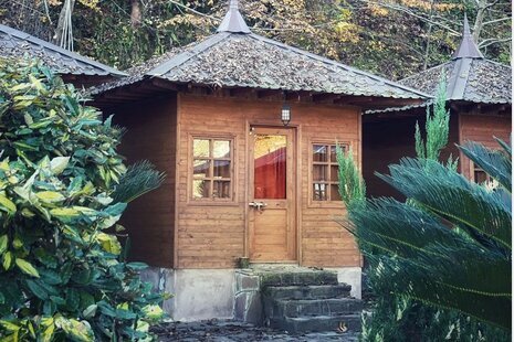 کلبه در مجتمع اقامتی سوادکوه