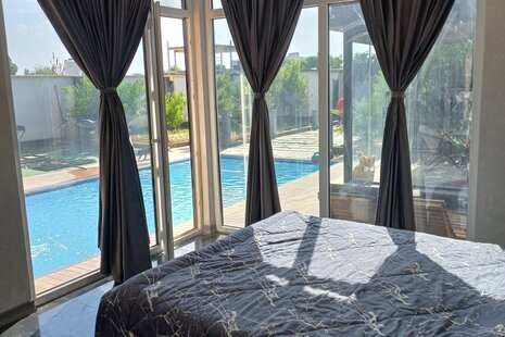 ویلا مبله استخردار سه خواب مستر در کردان