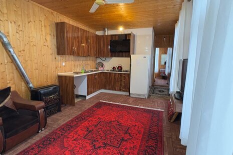 ویلا دو طبقه مبله دوخواب جنگلی هیراد در ماسال