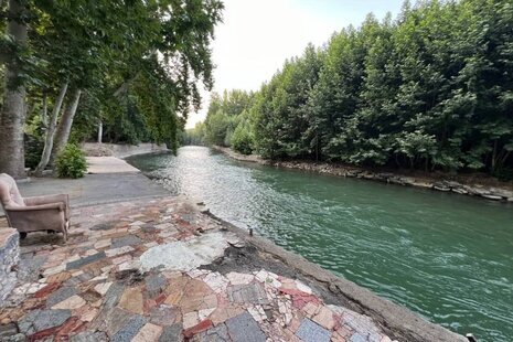 ویلا دو خواب مبله در باغ بهادران