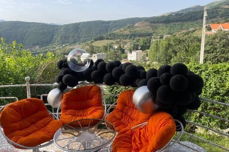 باغ ویلا تکخواب مبله در گردنه حیران آستارا
