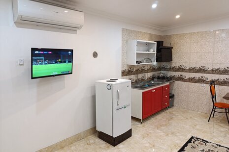 واحد در طبقه همکف ویلا آراد نزدیک به دریا در تنکابن