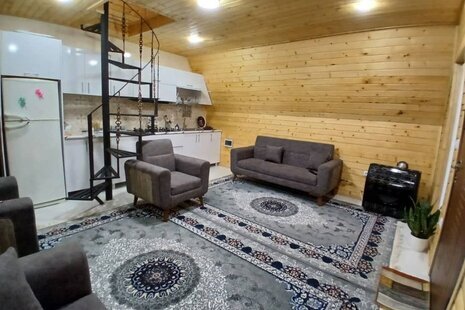 کلبه جنگلی دوخواب پدر بزرگ در ماسال