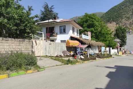 واحد دو خواب در باغ ویلا در رامسر