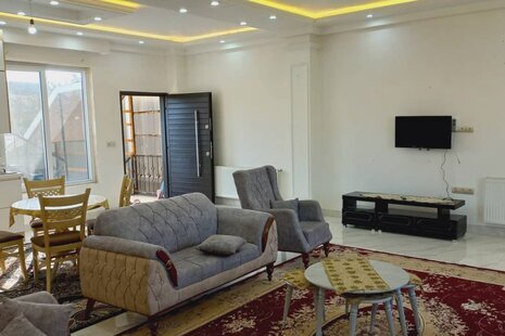 واحد مبله سه خواب در طبقه اول ویلا در ماسال