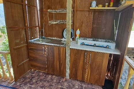 کلبه جنگلی دوبلکس تکخواب در سوادکوه