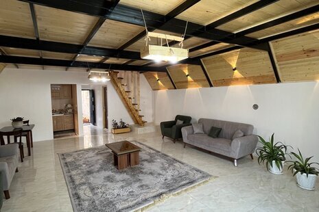 کلبه سوئیسی مبله دوخواب پالم در قائم شهر