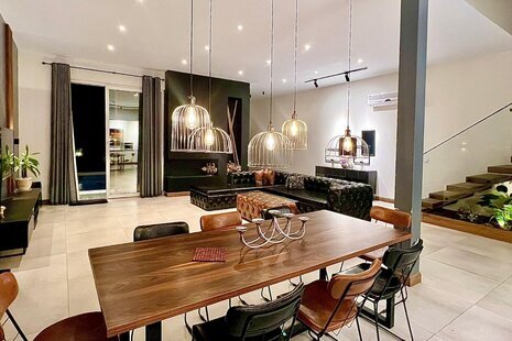 ویلا مبله دوبلکس استخردار دو خواب جنگلی در رودهن