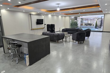 ویلا دوخواب استخر روباز در رامجین