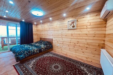 کلبه چوبی دوبلکس دوخواب در ماسال