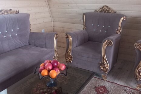 کلبه دوبلکس سوئیسی سپید در ماسال