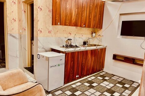 واحد مبله تک خواب 5 در هتل آپارتمان همدان