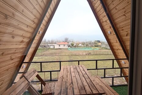 کلبه سوئیسی مبله دوخواب ونوس در ماسال