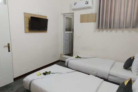 اتاق 2 تخته در هتل قم