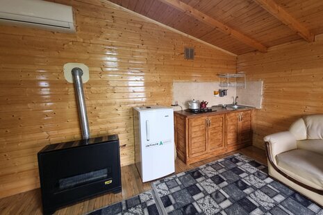 کلبه تکخواب مبله در شیرگاه