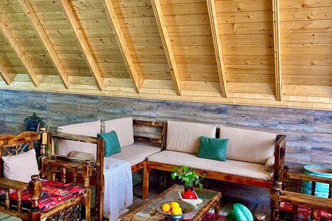 کلبه سوئیسی دوبلکس تکخواب در نشتارود