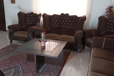 واحد مبله دوخواب طبقه همکف ویلا در نوشهر
