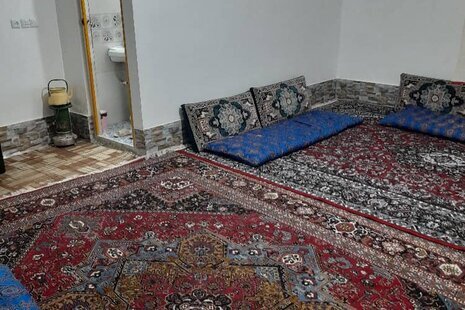 اتاق 35 متری در اقامتگاه بومگردی در نیشابور