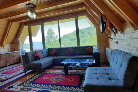 کلبه سوئیسی دوبلکس استخردار در شیرگاه