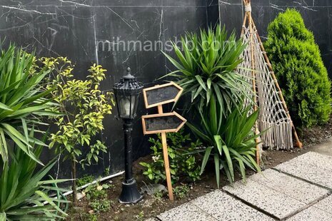 کلبه سوئیسی دوبلکس استخردار مبله تکخواب در قائم شهر