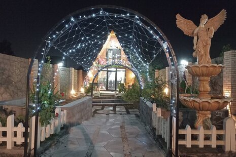 کلبه سوئیسی دوبلکس سه خواب شبهای سفید در رشت