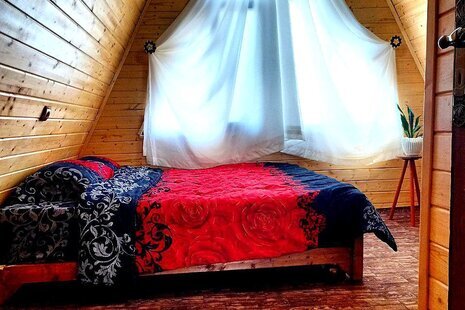 کلبه سوئیسی دوبلکس دوخواب استخردار در سوادکوه