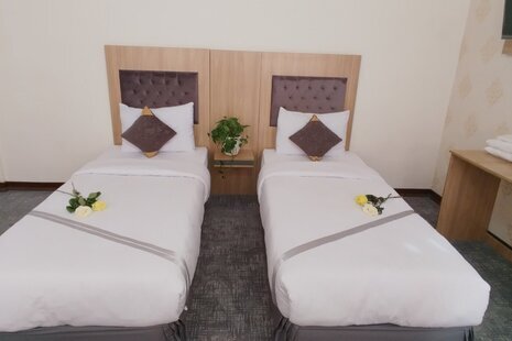 اتاق 2 تخته در هتل قم