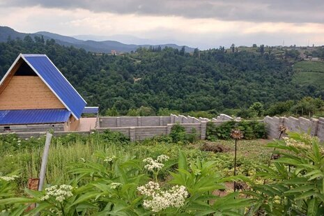 کلبه سوئیسی مبله دوبلکس تک خواب آیسام در زیرآب