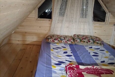 کلبه دوبلکس چوبی نقلی (1) در رودسر