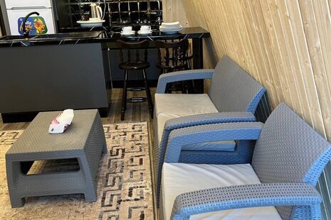 کلبه سوئیسی استخردار سه خواب جنگلی در چمستان