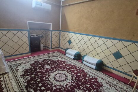 اتاق زمرد در اقامتگاه بوم گردی کاشان