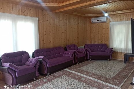 واحد چوبی دوخواب طبقه اول ویلا در ماسال