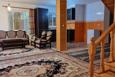 واحد مبله تکخواب اردیکده در طبقه اول ویلای کلاردشت