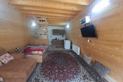 کلبه دوبلکس سوئیسی مبله در سوادکوه