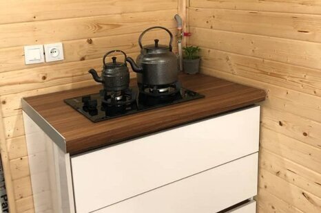 کلبه دوبلکس تکخواب ویو دریاچه در سوادکوه