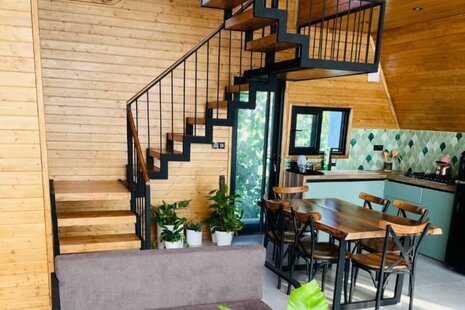 کلبه سوئیسی دوخواب تی ته 1 در چالوس