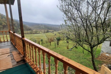 کلبه باغ وَنوشِه در روستای سیولیم بابل