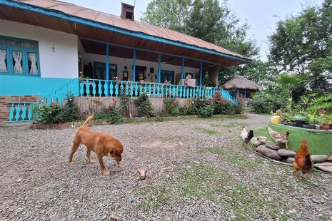 اتاق سنتی 30متری VIP در اقامتگاه بومگردی شفت