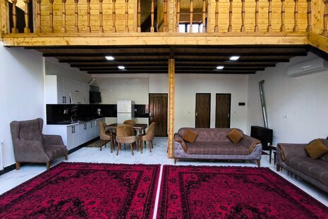 کلبه سوئیسی تریپلکس سه خواب ماه عسل در ماسال