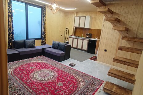 کلبه سوئیسی مبله دوبلکس طنین سی دشت 1 در توتکابن