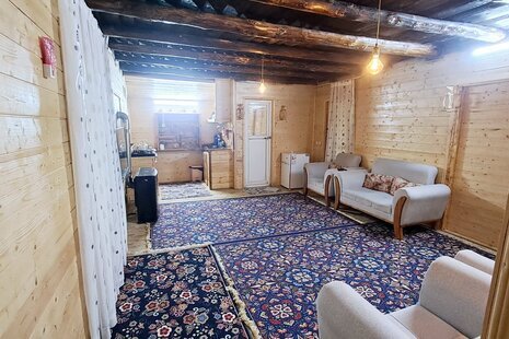 کلبه چوبی تکخواب در سوادکوه