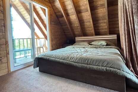 کلبه سوئیسی دوبلکس استخردار می جان در شیرود