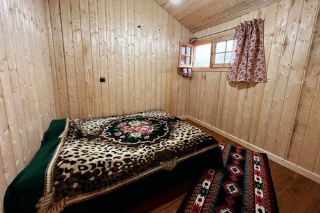 کلبه vip دو خواب مبله در فومن