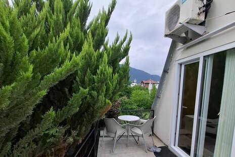 کلبه سوئیسی دوخواب مدرن در نمک آبرود