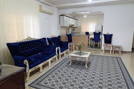 واحد مبله دوخواب در طبقه همکف ویلا در تنکابن
