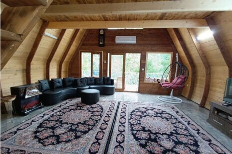 کلبه دوبلکس سوئیسی خان عمو در سوادکوه